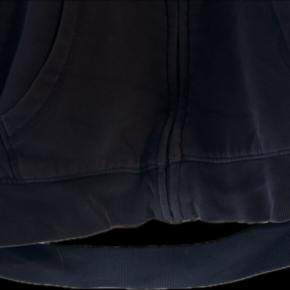 GAP Kids Sherpa Lined Cozy Arch Logo Zip Hoodie Jacket Size Medium - Picture 10 of 10